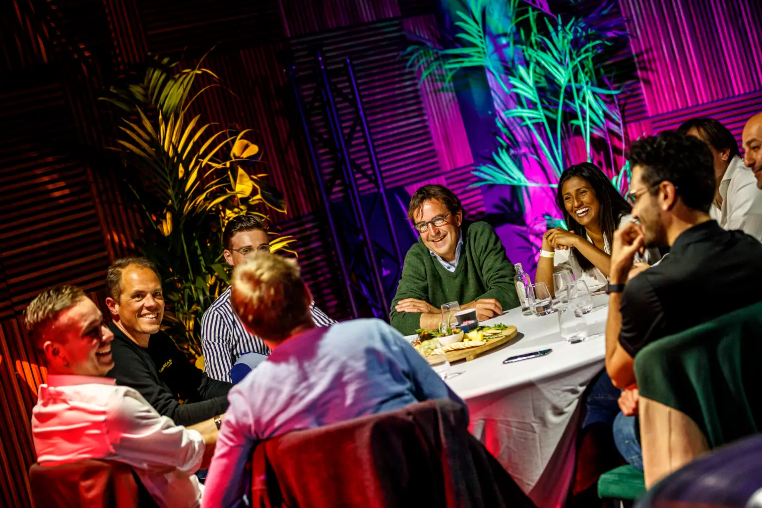 Founders connecting at Upstream Festival 2023